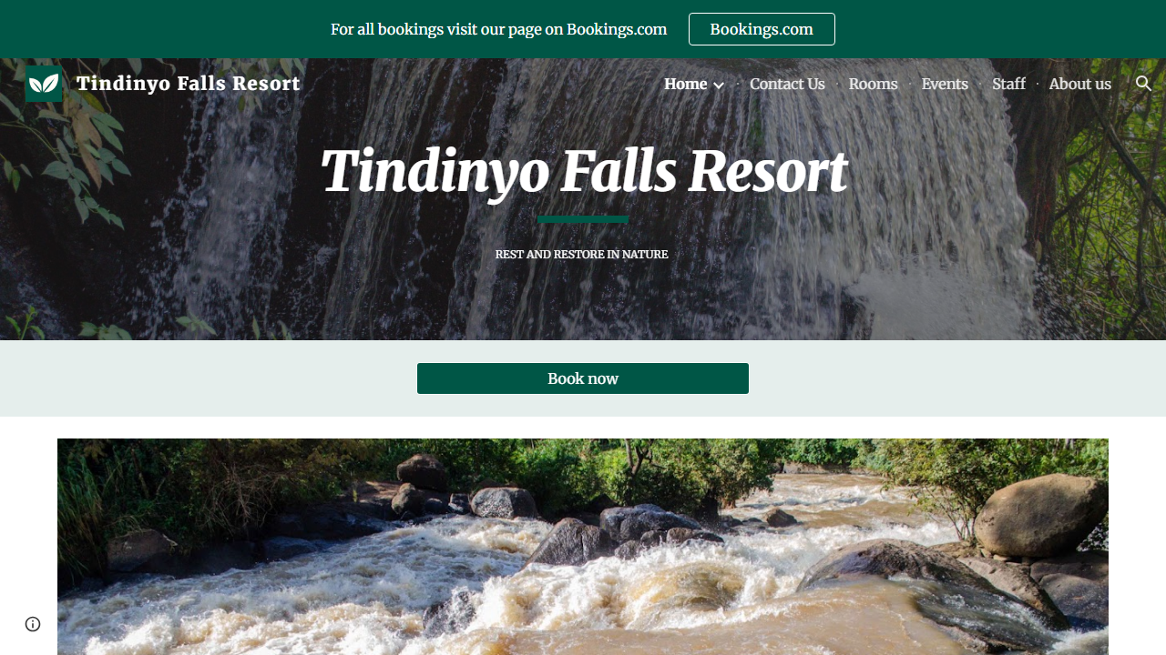 Tindinyo Falls Resort